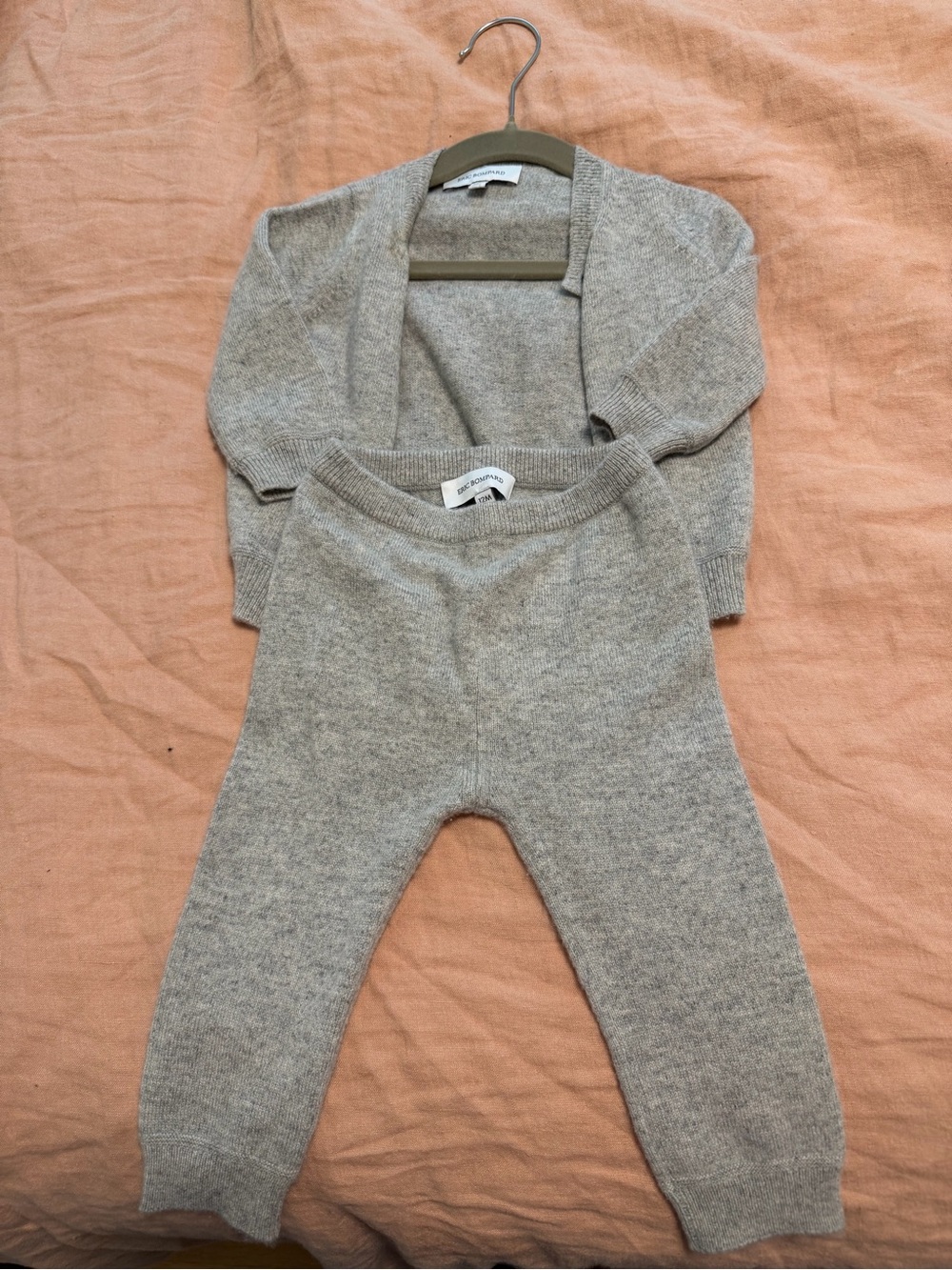Eric Bompard Baby Cashmere Set 12 months